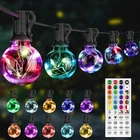 30FT Led Outdoor String Lights, G40 Globe Patio With 24 Colors C... New. Price: $65.86.