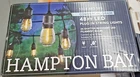 Hampton Bay 48FT Led Plug-in String Lights 182C-24-24-B A-1 Open. Price: $28.99.