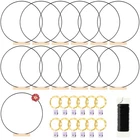 12 Pack Floral Hoop With Stand Led Fairy Lights 16 Inch Metal Rings For Diy New. Price: $57.23.