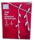 Home Accents 200 Clear Incandescent Mini Icicle Lights 1010 936 926 New. Price: $12.45.