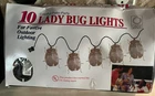 Lidco Vintage Metal Gold Indoor Outdoor String Light Lady Bugs New. Price: $19.95.