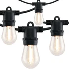 Yuletime 35 Feet 18 Sockets Patio String Lights With Led Bulbs, Weatherproof ... New. Price: $44.69.