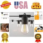 S14 Led Outdoor String Lights, Shatterproof 27FT Maximum 918FT For Patio Lig... New. Price: $40.99.