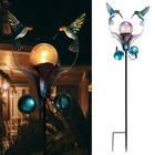 Vcuteka Solar Lights Outdoor Metal Garden Stake Waterproof Crackle Glass Glob... New. Price: $52.03.