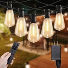 50FT Led String Lights With Remote, 25+1 Bulbs Dimmable For Out... New. Price: $39.38.
