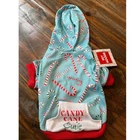 1616 Holdings Candy Cane Cutie Christmas Pet Hoodie Dog Fleece Small Nwt New. Price: $15.00.