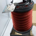 Dralion Cirque Du Soleil Metal & Red Cloth Collapsible Hanging Lantern - Nib New. Price: $14.98.
