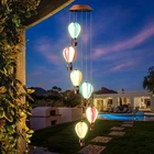 Solar Led Colorful Hot Air Balloon Mobile Wind Chime Light Hanging Garden Decor New. Price: $29.98.