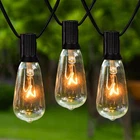 Goothy 45FT ST40 Outdoor Patio String Lights With 32 Edison Bulbs, Listed New. Price: $72.97.
