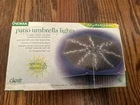 Noma Patio Umbrella Lights Expressions 8 Spoke Design Brand New. Price: $18.00.