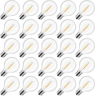 Plastic C7/G40 Replacement Led Light Bulbs - 0.6W Equivalent To 7W Incandesce... New. Price: $41.95.