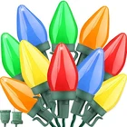 Couah C7 Christmas Led String Lights - 26FT Vintage Multicolor Wit... New. Price: $35.64.