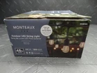 Monteaux Lighting 24-LIGHT 48 Ft. Indoor/outdoor Led Filament Bulbs String-light Open. Price: $18.99.