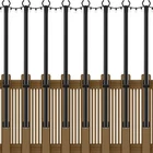 Nuerpo 8 Pack String POLES,5FT Metal For Outdoor Lights,ou... New. Price: $116.00.