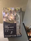 Hampton Bay 12-LIGHT Ft. Large Cafe Clear String Lights New. Price: $26.00.