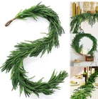 2 Pack Pine Garland For Christmas, Indoor,outdoor Real Touch Norfolk... New. Price: $28.00.