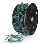 Delight Commercial 500FT C9 Christmas Spool Set Ul Listed Sockets New. Price: $249.90.