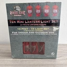 10' String Lights Set Mini Lanterns Indoor Outdoor Sealed Rivers Edge Camp New. Price: $23.95.