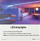 Daybetter Led Strip Lights 100FT Smart With App Remote Control Bluetooth New. Price: $13.88.