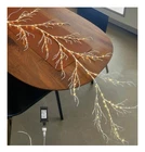 Fudios 6FT Lighted Christmas Pine Garland 48 Led Battery Operated Timer New. Price: $20.00.