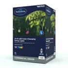 Harbor Breeze 24FT Plug-in Outdoor String Led Color Changing With Remote Open. Price: $28.35.
