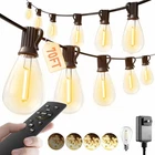 Luckystyle 70FT Led Outdoor String Lights W/ Remote, 24+1 Shatterproof Bulbs New. Price: $47.58.