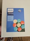 Philips 100 Globe Christmas Led Lights Green Red White. Indoor/outdoor. New. Price: $19.99.