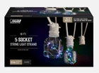 Feit Electric 10' String Light Strand 5 Socket Mix Match Use Any Bulbs 72102 New. Price: $31.99.