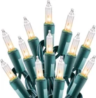 Minetom Clear Christmas String Lights 100 Count 25 Feet Incandescent Bulb Mini New. Price: $26.08.