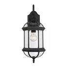 Savoy House Kensington 1LT 20" Outdoor Wall Lantern, Textured Black 5-0630-BK New. Price: $169.60.