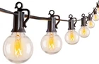Outdoor String Lights 30FT G40 Globe Patio With 27 Edison Glass BULBS(2 New. Price: $32.76.