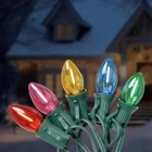 Romasaty Christmas Lights, 25FT, Clear Multicolor New. Price: $26.99.