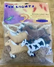 1999 Primal Lite Fun Set, Western Horses, 12 Feet W/10 Lights, New!. Price: $28.00.