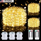 Mlambert Pack Fairy Lights Battery Operated With 33FT, Warm White New. Price: $24.66.