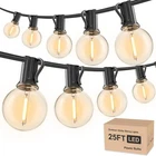 Outdoor String Lights 25FT, G40 Led Patio Globe With 13PCS Plastic Bul... New. Price: $18.22.