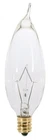 Satco A3674 Candelabra Bulb Light Finish, 3.63 Count (pack Of 1), Clear New. Price: $11.99.