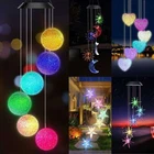 Solar Wind Chimes Light Led Heart Ball Color Changing Lamp Garden Decor New. Price: $16.79.