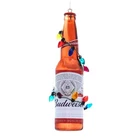 Kurt Adler Plastic Ornament For Christmas Tree, Budweiser Bottle With Lights New. Price: $13.88.