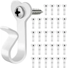 30 Packs White String Light Hooks For Outside, Stainless Steel Outdoor ... New. Price: $19.01.