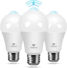 Motion Sensor Light Bulbs, 13W (100WATT Equivalent), Activated Dusk To Da New. Price: $14.29.