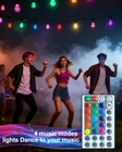 96FT Outdoor Rgb String Lights, Dimmable Color Changing Waterproof Led Patio ... New. Price: $61.95.