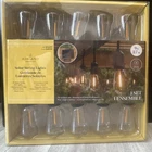 Ashland Solar String Lights 10 Warm White Led Edison Bulbs Shatterproof 9FT New. Price: $34.99.