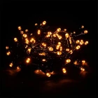 Halloween String Lights Led 8FT 100CT, Black Wire-orange New. Price: $20.41.