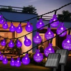 Selarlyt Pack 120 Led Solar String Lights Outdoor Waterproof, Purple New. Price: $24.92.