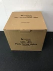 Newhouse PSTRINGLED50 50FT Indoor/outdoor Globe Lights, 55 G40 Bulbs Open. Price: $41.65.