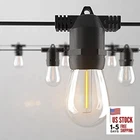 (27FT*4) Led Outdoor String Waterproof Terrace Light, S14 108FT New. Price: $57.20.