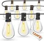 120FT Led Outdoor String Lights With 30+2 Edison Shatterproof Waterproof Bulbs, New. Price: $46.27.