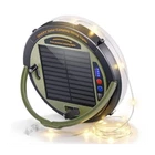 Ogery Led Solar Camping String Lights 49.2 Ft, Usb-c Charging, Settings New. Price: $50.00.
