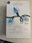 Wondershop Blue Faceted Led C6 String 19 7" Length 60 New. Price: $7.50.