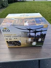 Ecoscapes Outdoor Led Caf Lights (24 Bulbs, 48 Feet) Warm White Edison Style New. Price: $35.00.